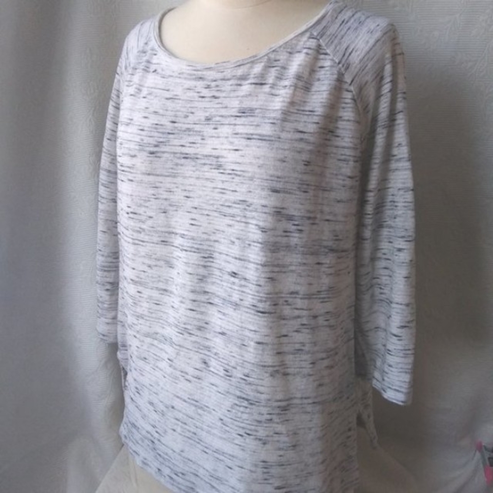 LOFT | Slub Knit Pullover Top | M